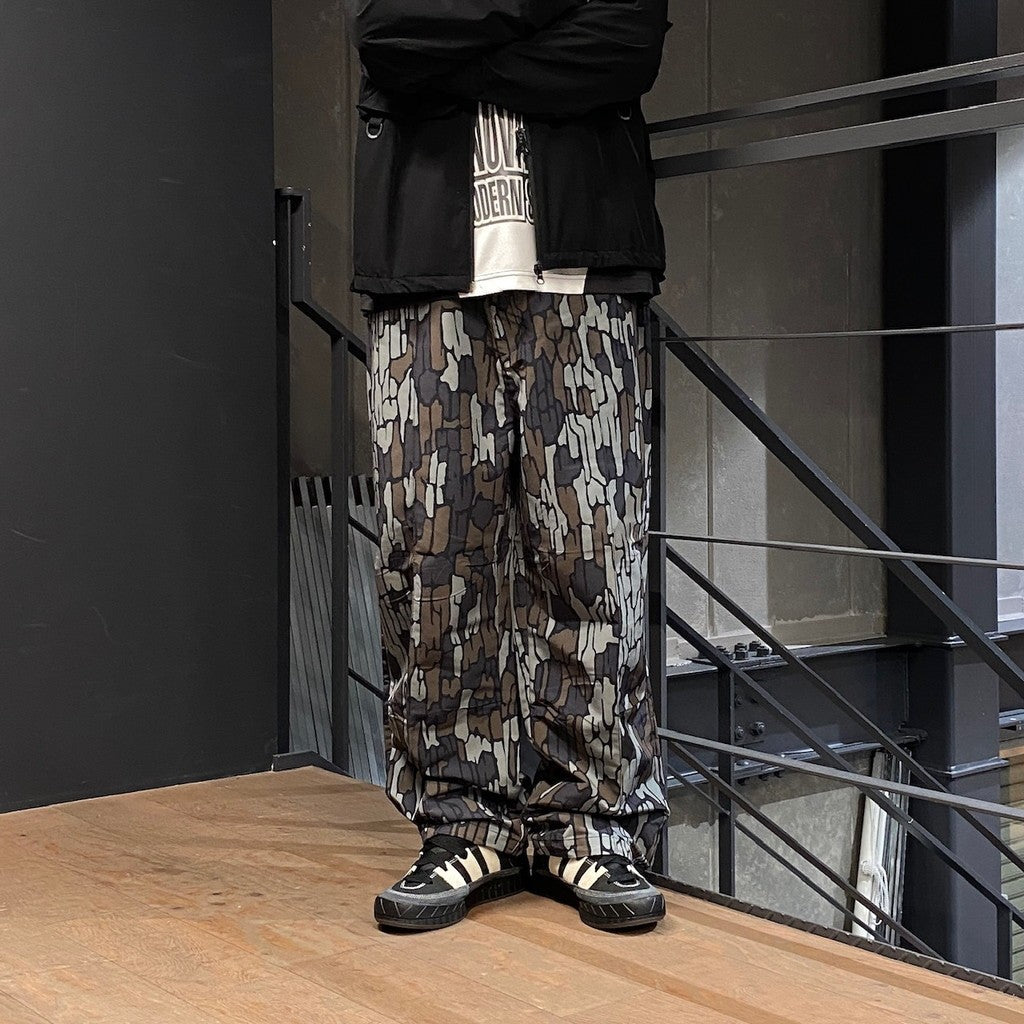 POSTMAN PINTUCK PANTS #CAMO [24FW-B01]