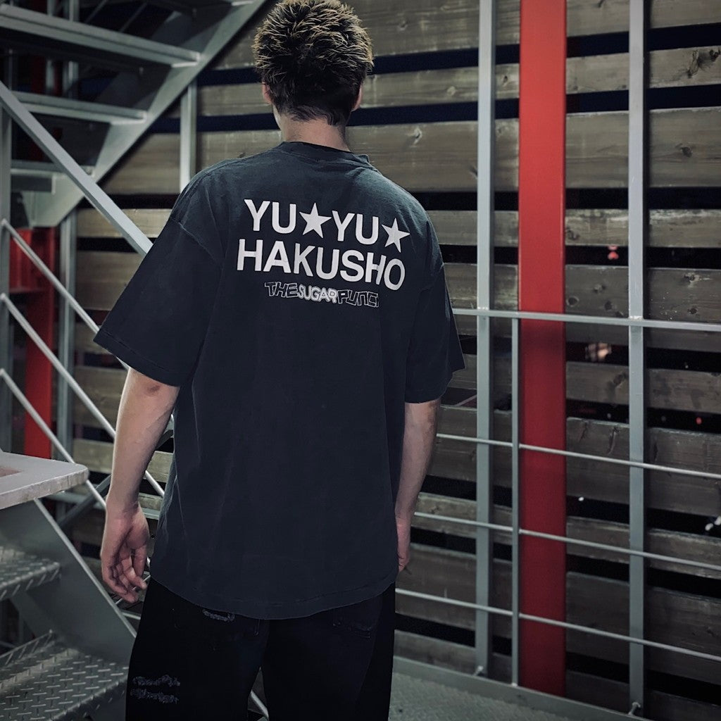 幽遊白書 | S/S T-Shirts - YUSUKE / KUWABARA #BLACK [TYUM24AM001