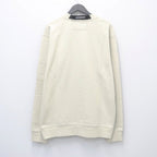 DIAGONAL RAISED FLEECE CREWNECK LENS SWEATSHIRT #SILVER BIRCH 120 [21CMSS713A-005086W-26FWP]