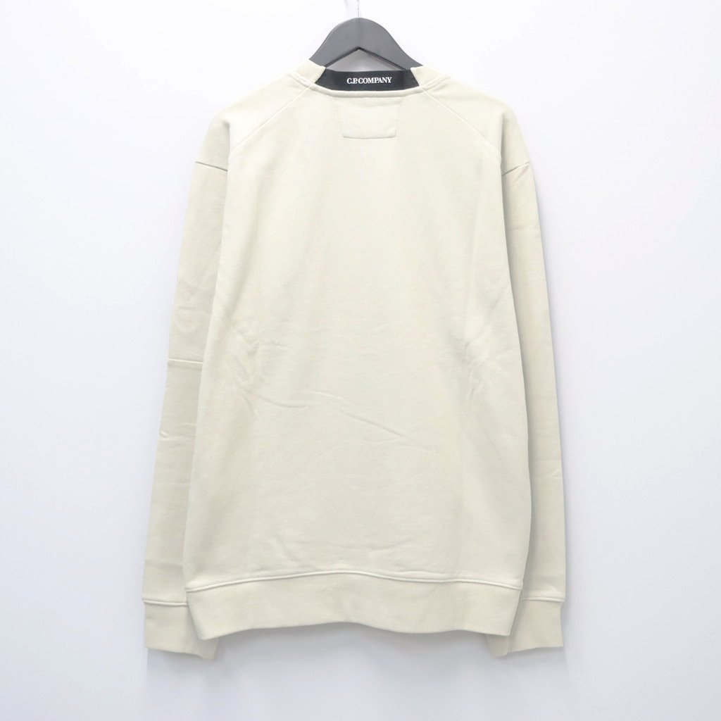 DIAGONAL RAISED FLEECE CREWNECK LENS SWEATSHIRT #SILVER BIRCH 120 [21CMSS713A-005086W-26FWP]