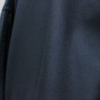 TECH SPORTS OPEN COLLAR SHIRT L/S #BLACK [BE-82025]