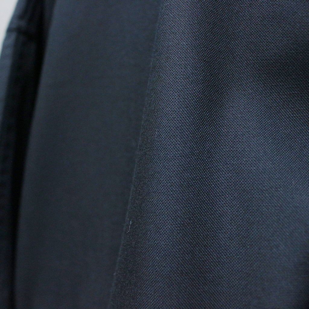 TECH SPORTS OPEN COLLAR SHIRT L/S #BLACK [BE-82025]