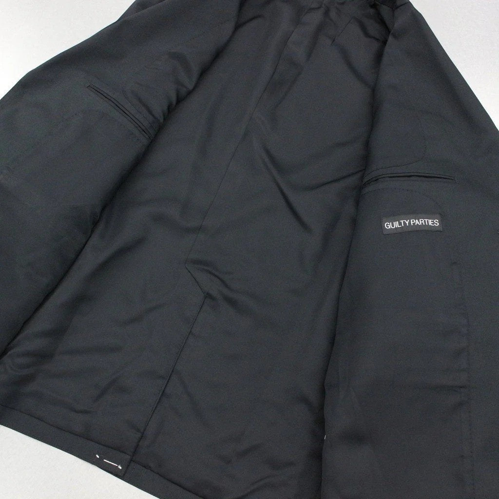 UNCONSTRUCTED JACKET #BLACK [22FWE-WMO-JK01]