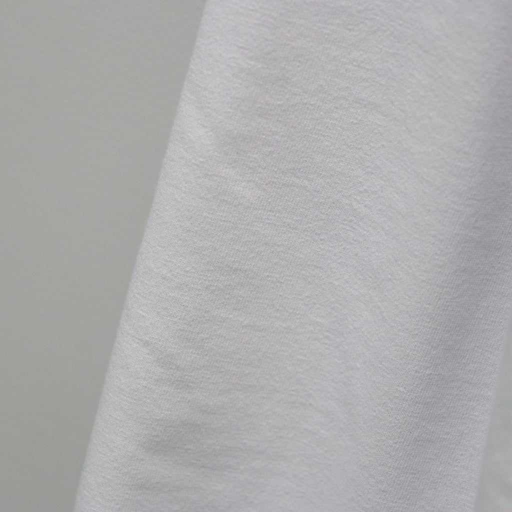 TECH DRAWSTRING L/S TEE #WHITE [BE-34026]