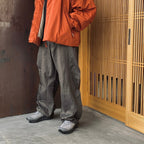 Lunar 26 - Utility Ruched Work Pants #Iron [GOOPI-26SS-FEB-01]