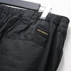 STRIPE BAGGY CARGO PANTS #Black [SU26-B06]