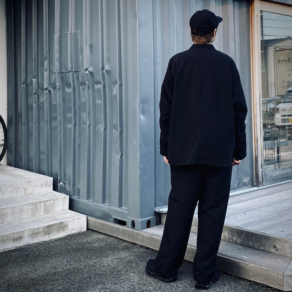 TECH LOOSE 2B JACKET RIPSTOP & TECH EASY TROUSERS RIPSTOP #BLACK