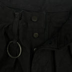 Heavy Cargo Short With Damaged(AGED CANVAS) #BLACK [M-P3-PT10]