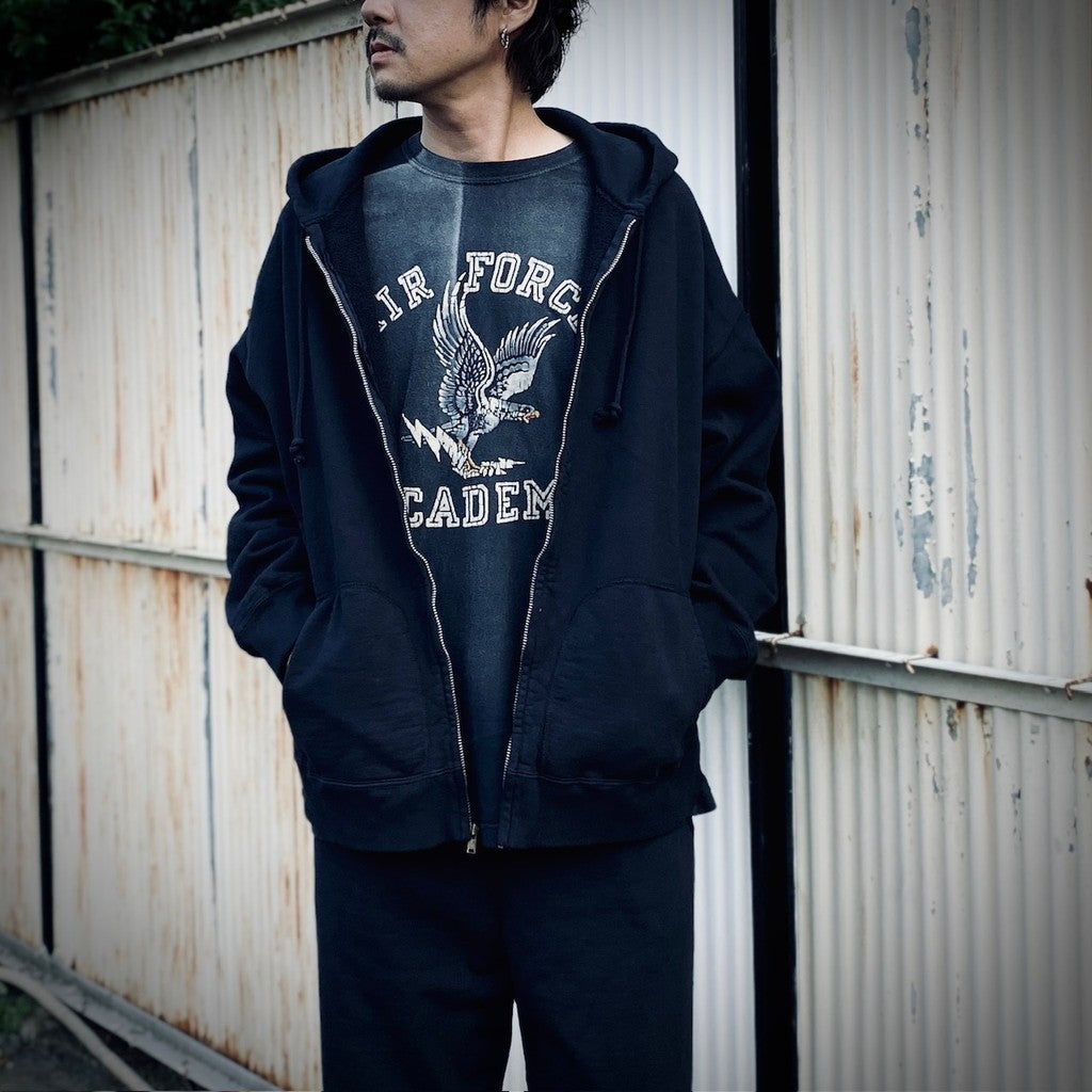 ZIP HOODIE #BLACK [BW252-ZH]