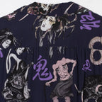 百鬼夜行 shirt L/S #Navy [BV-SH2600230]