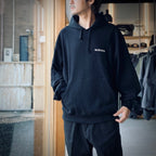 厚套頭連帽衛衣 #黑色 [25FWE-WMC-SS02]