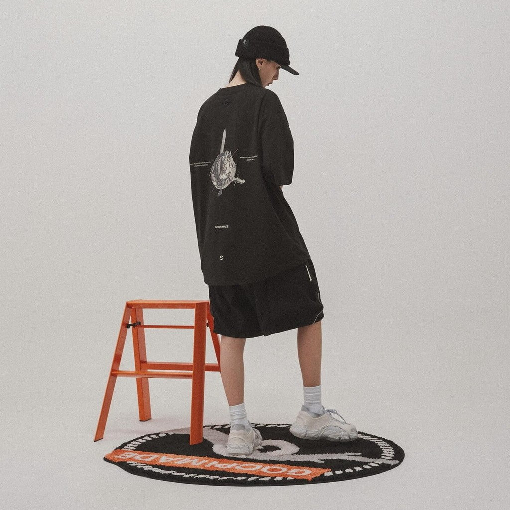 M001-G "LAB-93" Graphic Tee #SHADOW [GOOPI-24SS-APR-02]