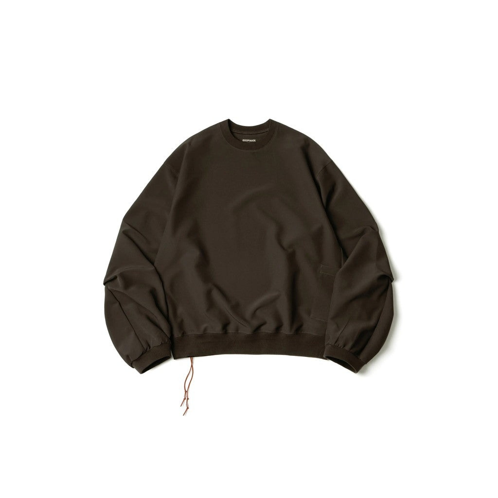 EVD3 Oversized Crewneck #Brown [GOOPI-26AW-SEP-03]