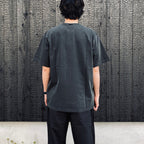 DYED POCKET HALF SLEEVE TEE #DARK GREY [HOD26-01-TS002]