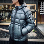 D.D. SHELL HOODED DOWN JACKET #871 ORION BLUE [21CMOW702A -26FWM]