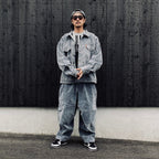 FLOCKY DENIM JAKCET #Blue [FW26-JK11]