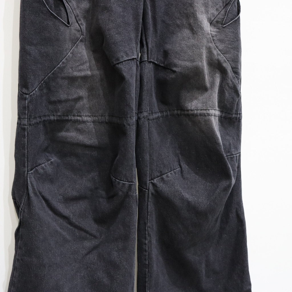 CPG | RHOMBUS DENIM PANTS #BLACK [25SS-CPG-03 / FS1741]