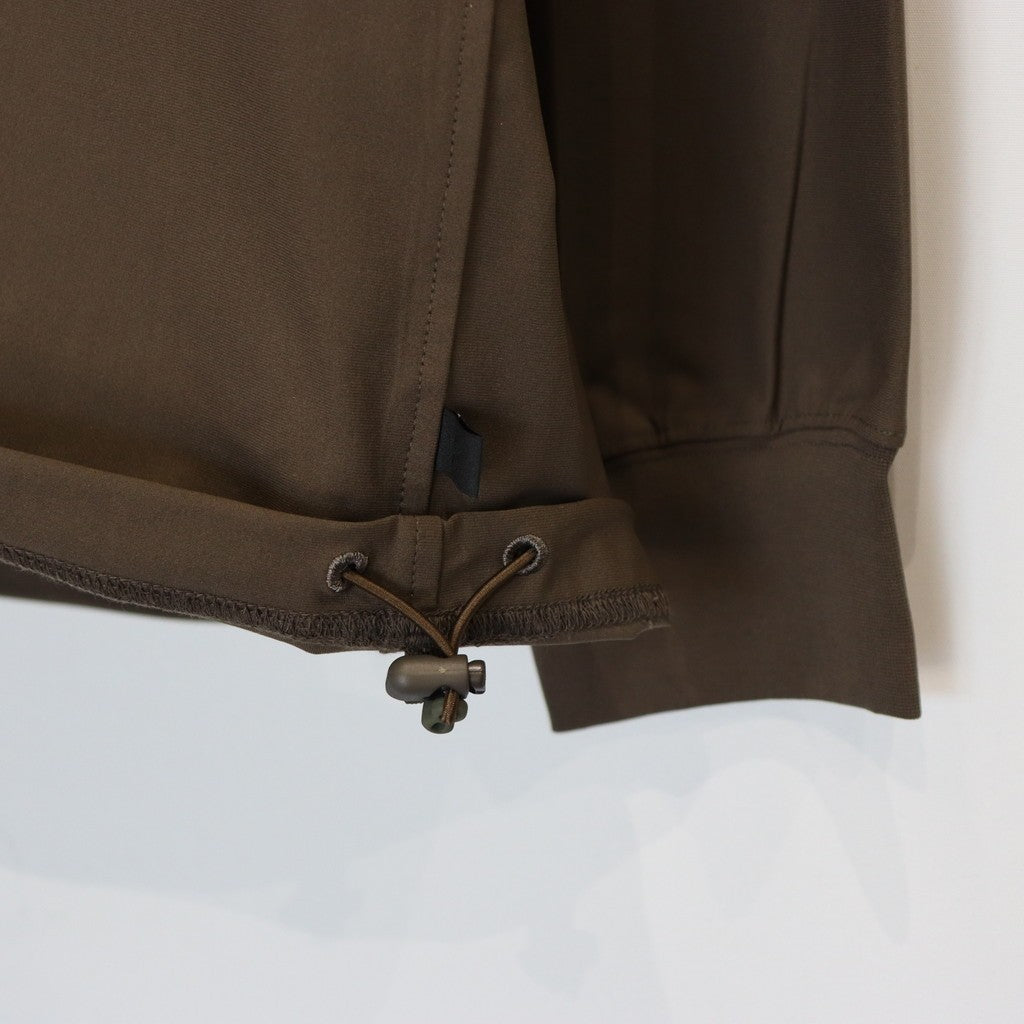 TECH LIGHTWEIGHT TEE L/S #BROWNKAHKI [BE-30025W]