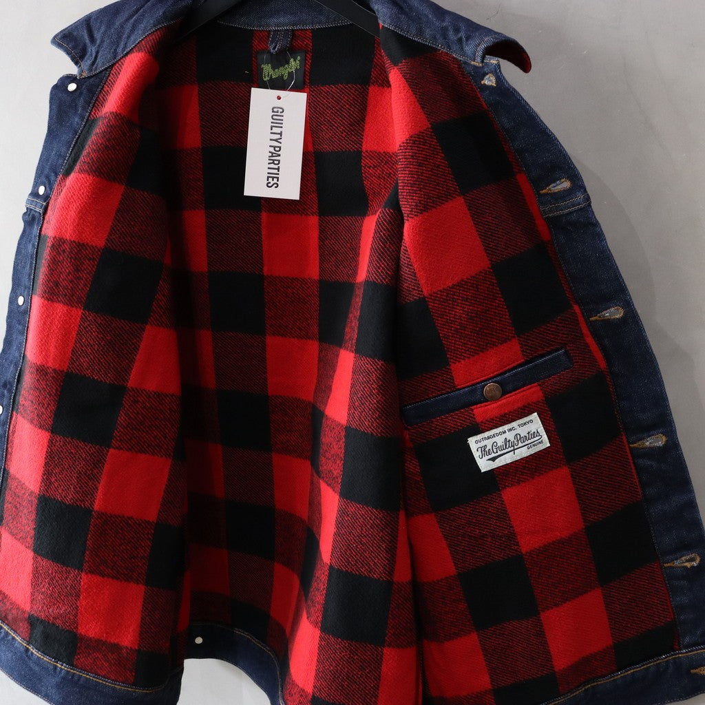 Wrangler | TRUCKER JACKET (TYPE-2) #INDIGO [24FW-WMO-WG02]