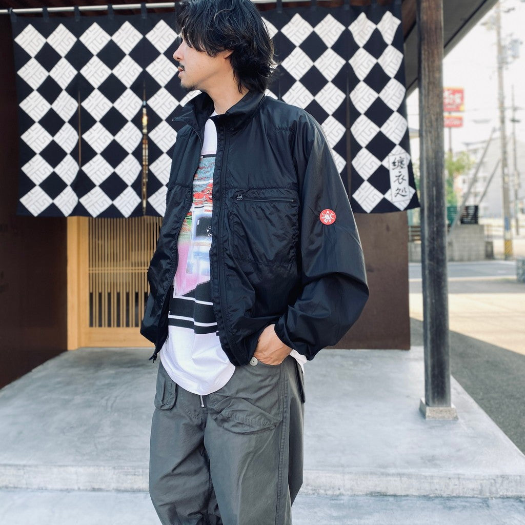 UL RIP STOP ZIP JACKET #BLACK [CES29JK23]