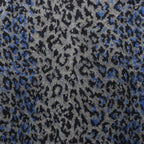LEOPARD MOHAIR CARDIGAN #GRAY [25FW-WMK-KN08]