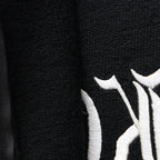 HEAVY WEIGHT FULL ZIP HOODED SWEAT SHIRT ( TYPE-2 ) #BLACK [25FW-WMC-SS02]