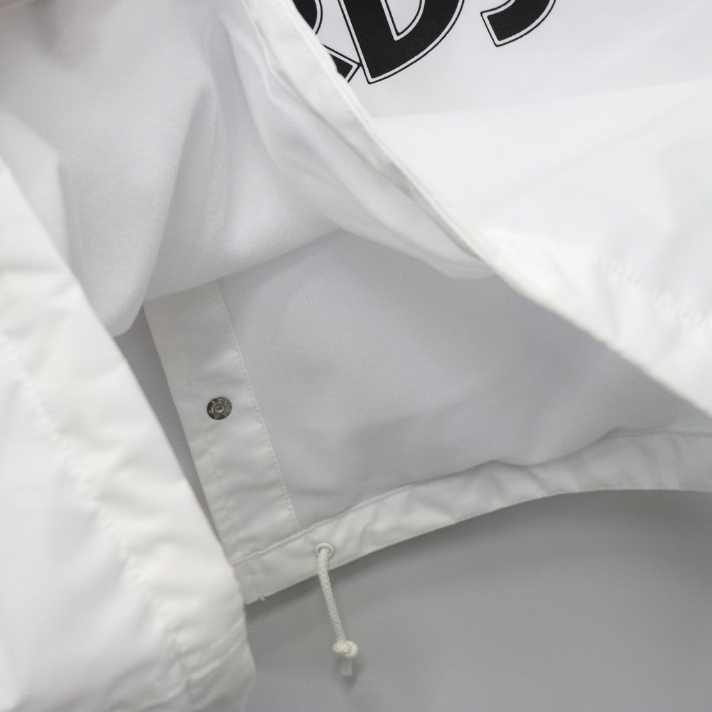 DEATH ROW RECORDS | COACH JACKET #WHITE [DEATHROW-WM-BL01 DEATH ROW RECORDS | COACH JACKET #WHITE [DEATHROW-WM-BL01