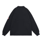 WAFFLE PE JERSEY ZIP SHIRT #BLACK [CES30CS21]