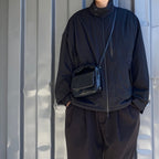 TECH LEATHER MINI POUCH #BLACK [FLE34241B0002]