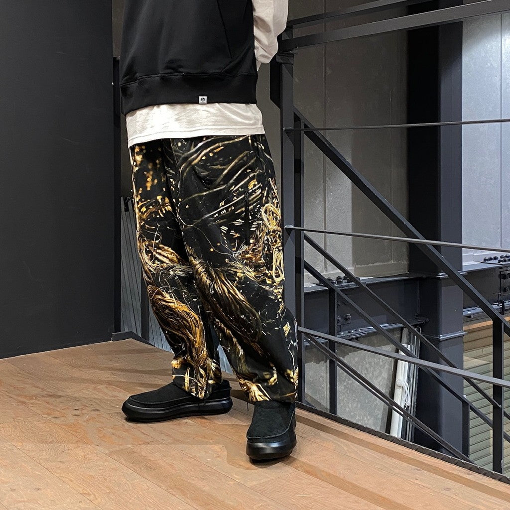 3 LAYER BALLOON PANTS #WIRE CAMO [FW24-B02]