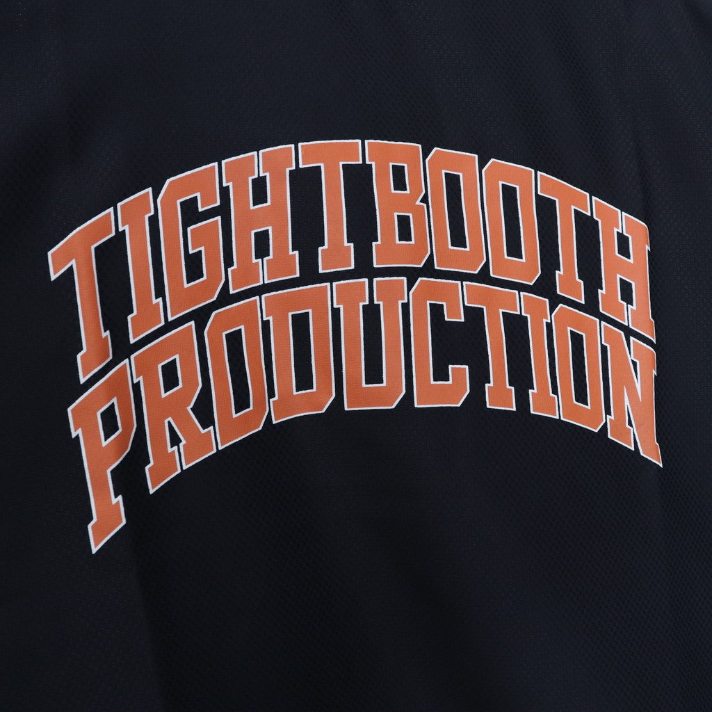 COLLEGE DOBBY S/S T-SHIRT #Black [SU25-T01]