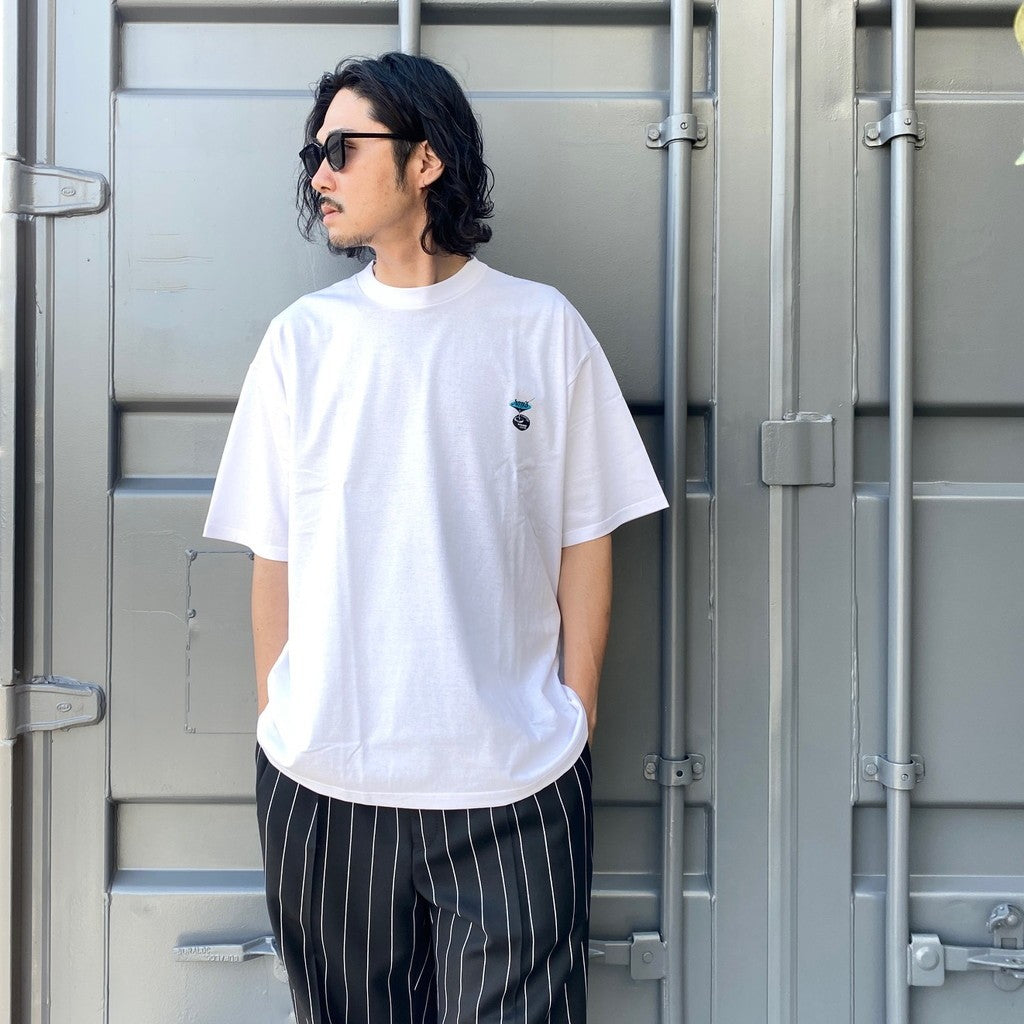 雞尾酒 T 卹 #白色 [SC2410-TS04]