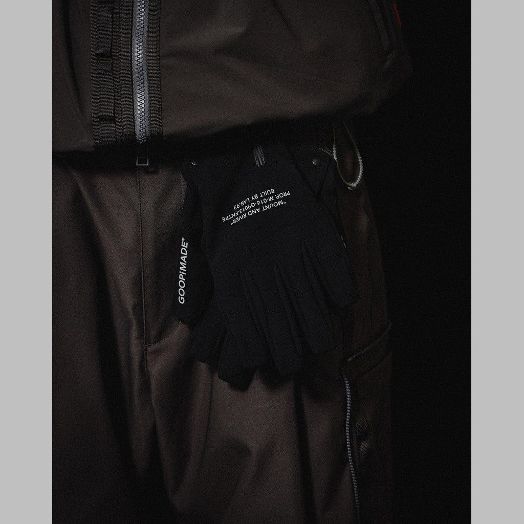 "8SE-01A" "Mori" Logo 防風手套 #SHADOW [GOOPI-24AW-DEC-04]