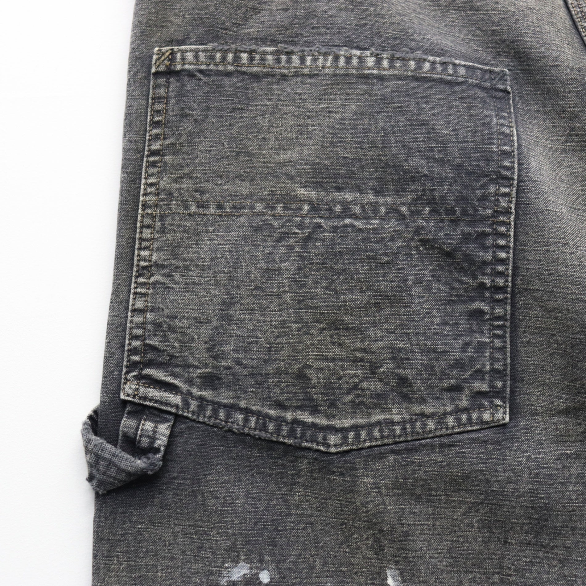 DUCK PAINTER PANTS AGED #AGED BLACK [BW252-DPP]