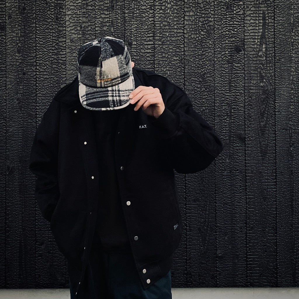 經典Logo格子棒球帽 #卡其色 [SD25F-CP04]