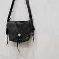 Early Morning | DEERSKIN MESSENGER BAG #BLACK [EM2325401]