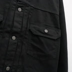 TRUCKER JACKET #BLACK [26FWE-WMO-BL05]