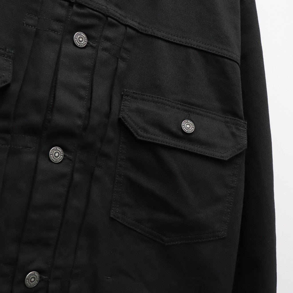 TRUCKER JACKET #BLACK [26FWE-WMO-BL05]