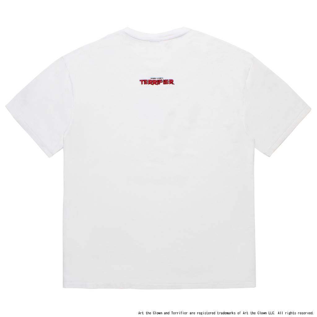TERRIFIER | 水洗重磅圓領T卹（2種）#白色 [TERRIFIER-WM-WT02]