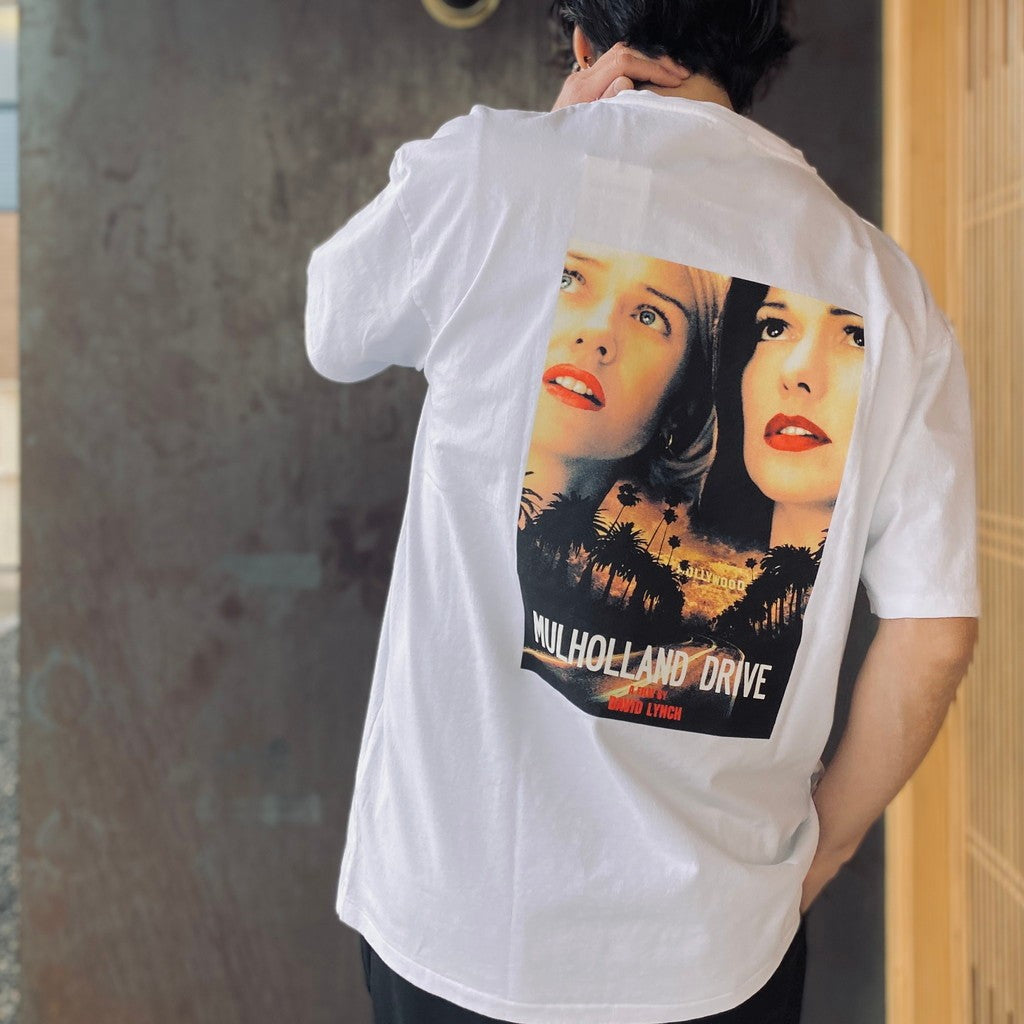 MULHOLLAND DRIVE | WASHED HEAVY WEIGHT CREW NECK T-SHIRT ( TYPE-1 ) #WHITE [MD-WM-WT01]