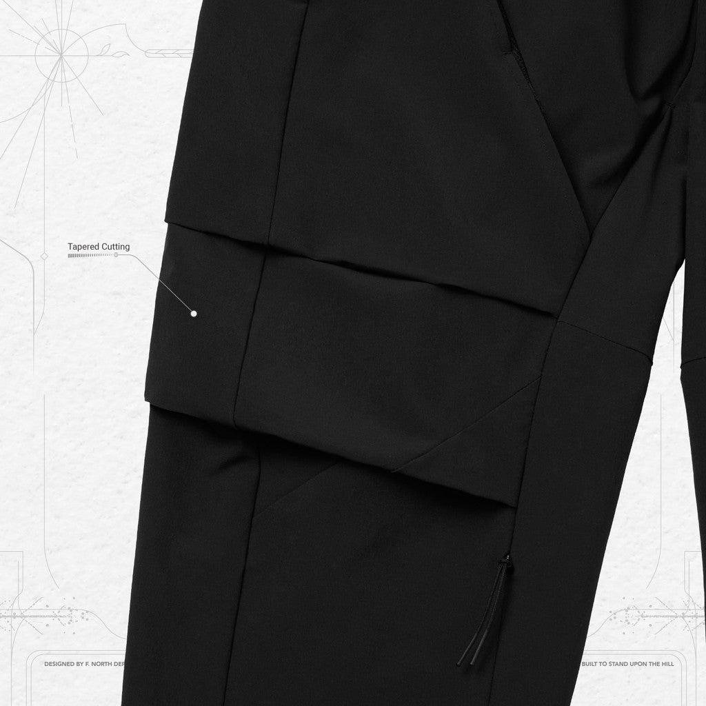 P-7S 「WindShear」 Utility Tapered Pants #SHADOW [GOOPI-24SS-JUN-01]