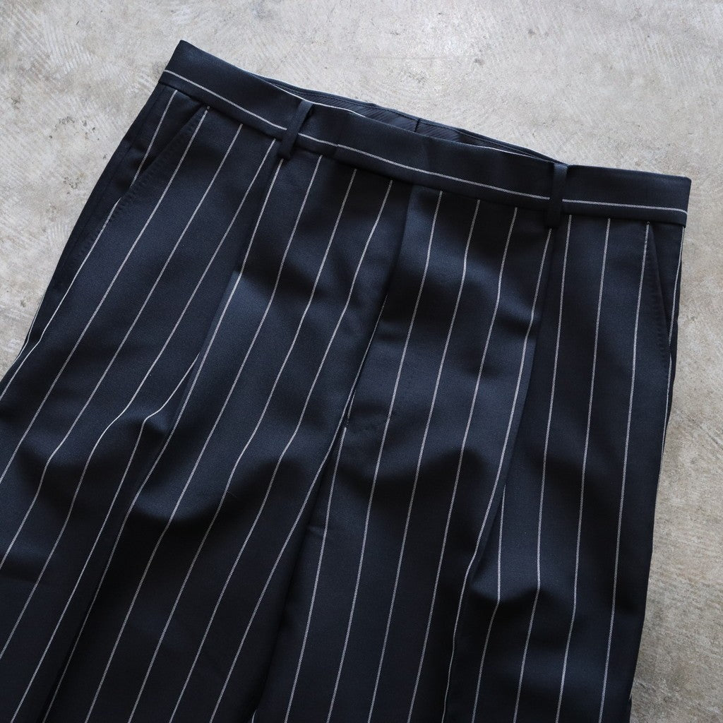 PLEATED TROUSERS (TYPE-2) #BLACK [WMGP-WMP-TR03]