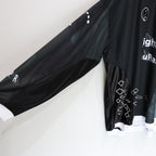 SauRas Being | L/S SOCCER JERSEY #Black [SS25-SRB03]