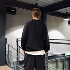 COLLEGE WIND SHIRT #Black [SS25-JK06]