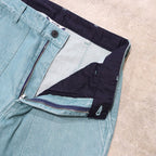 水洗牛仔六口袋工裝褲 #綠色 [SC2420-PN06]