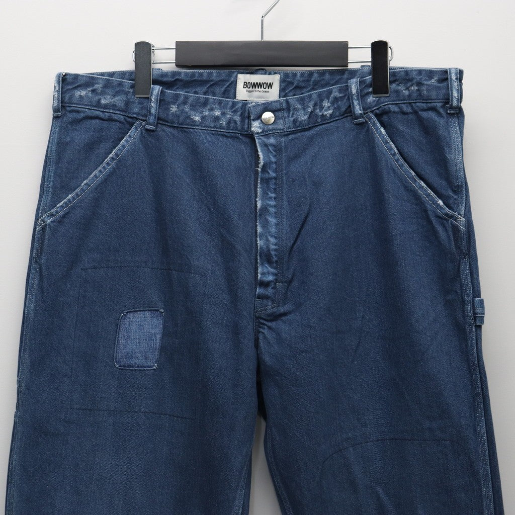 REPAIRED INDIGO PAINTER PANTS #AGED INDIGO [BW252-RIPP]