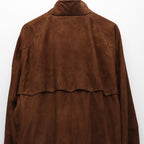 BARACUTA | G9 SUEDE LEATHER HARRINGTON JACKET #BROWN [25FW-WMO-BC01]