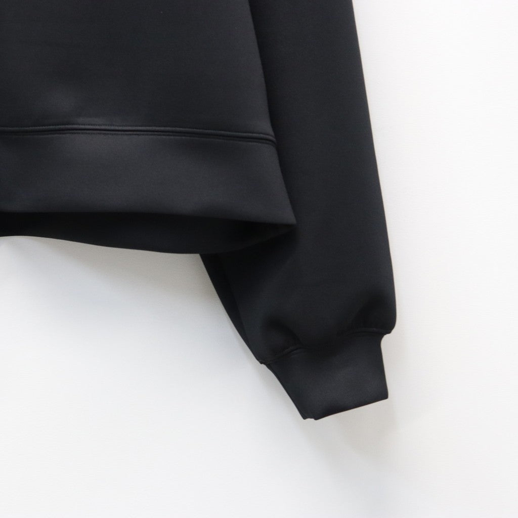 TECH SCUBA KNIT CREW #BLACK [BE-40026]