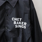 CHET BAKER | COACH JACKET ( TYPE-2 ) #BLACK [CHETBAKER-WM-BL02]