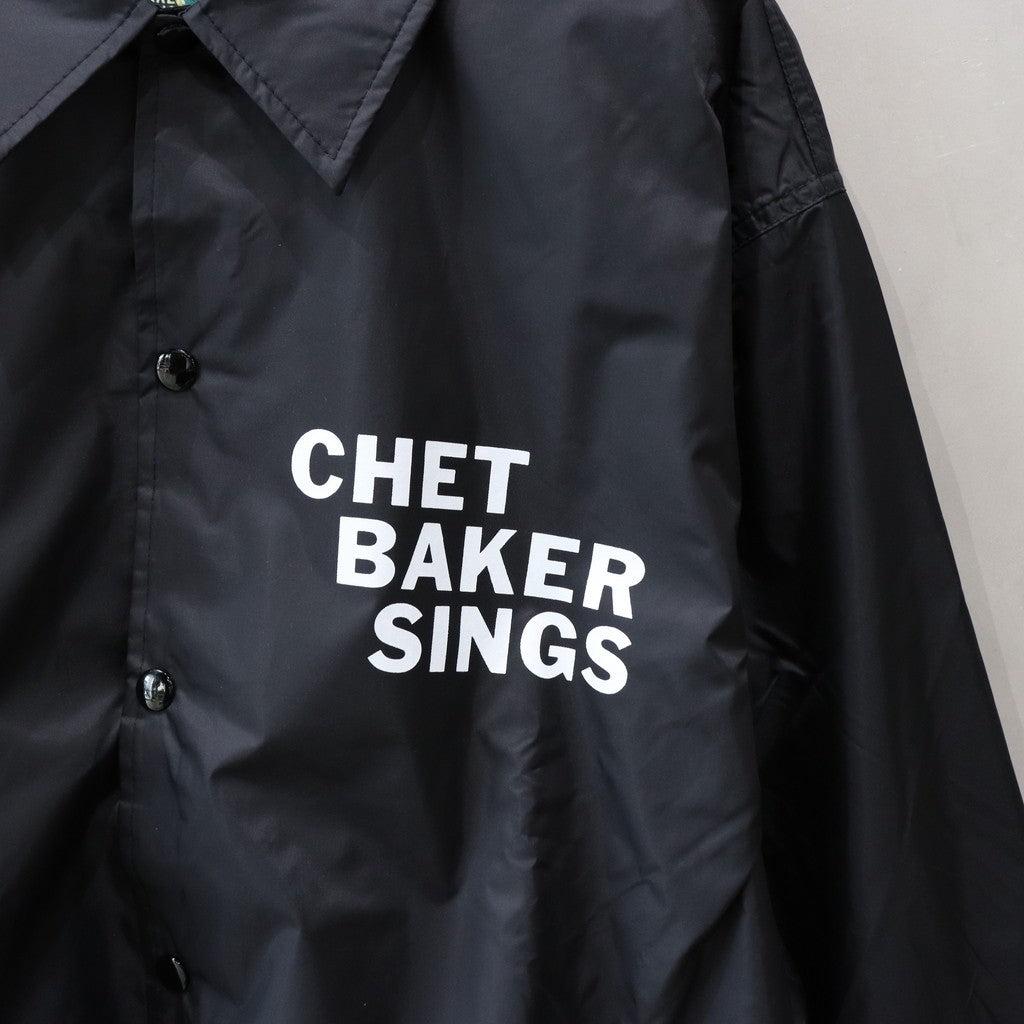 CHET BAKER | COACH JACKET ( TYPE-2 ) #BLACK [CHETBAKER-WM-BL02]